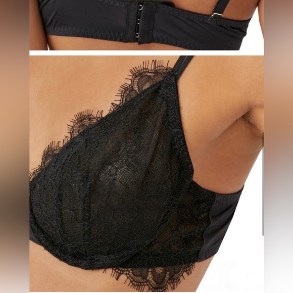 Free people intimates. New with tags. Allure underwire scallop bra. Sz 34B. - Picture 3 of 7